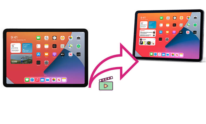 将视频从 iPad 传输到 iPad