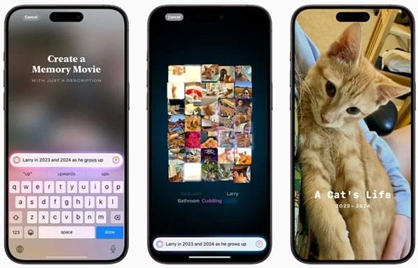iOS 18 照片内存制作器