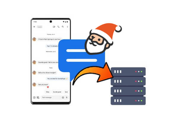 резервное копирование рождественских сообщений с телефона Android