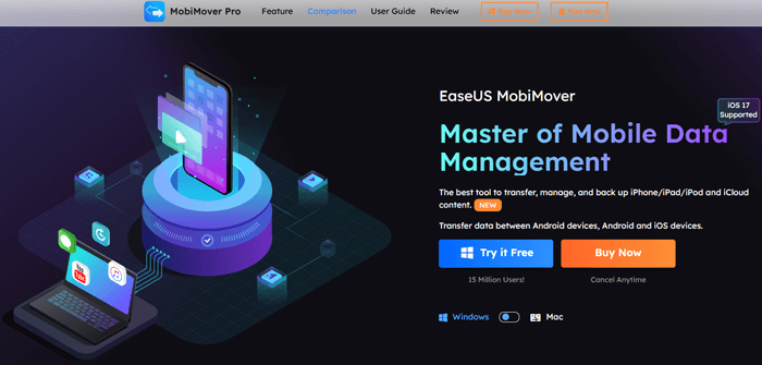 easeus mobimover 评论