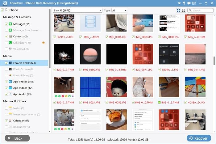 recover data from iphone using fonepaw iphone data recovery