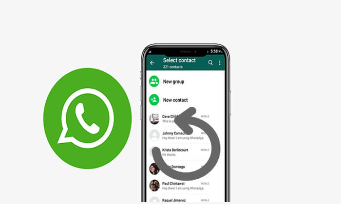 восстановить удаленные контакты whatsapp iphone