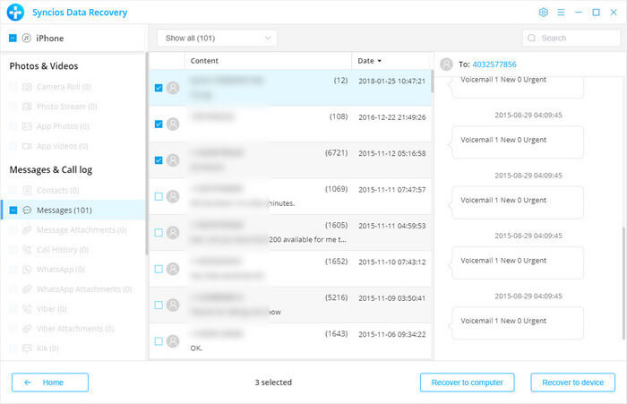 recover files from iphone