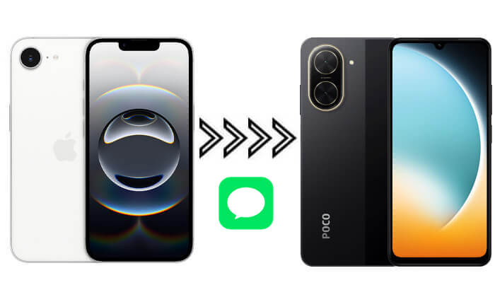 Kontakte vom iPhone auf Poco übertragen