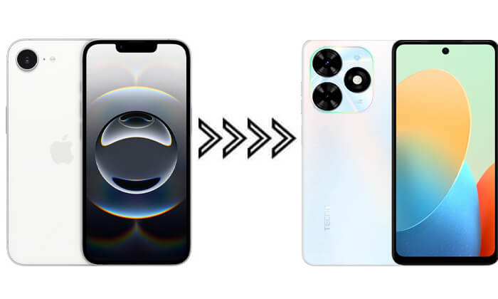 將 iPhone 轉移到 tecno