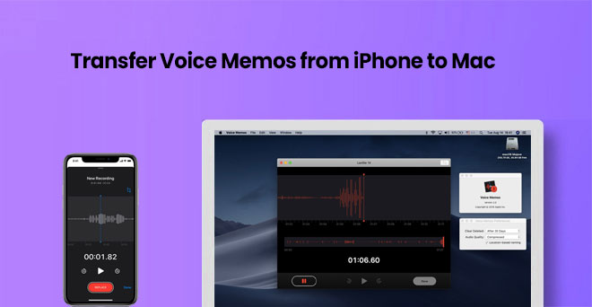將語音備忘錄從 iPhone 傳輸到 Mac
