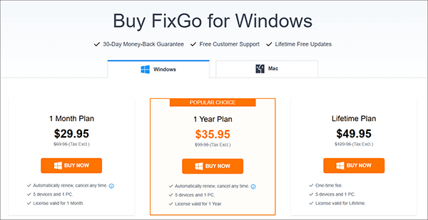 buy itoolab fixgo fro windows