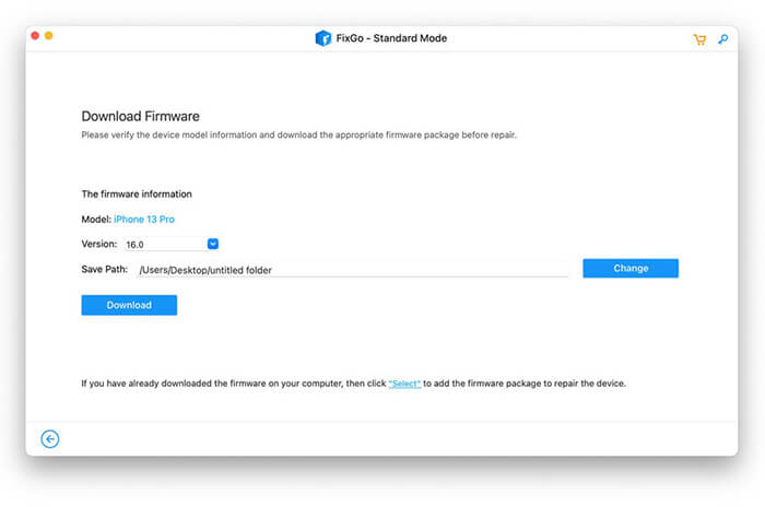 download the latest ios firmware