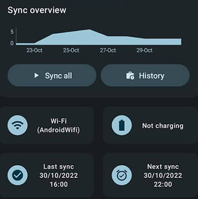 android senkronizasyon yöneticisi - foldersync
