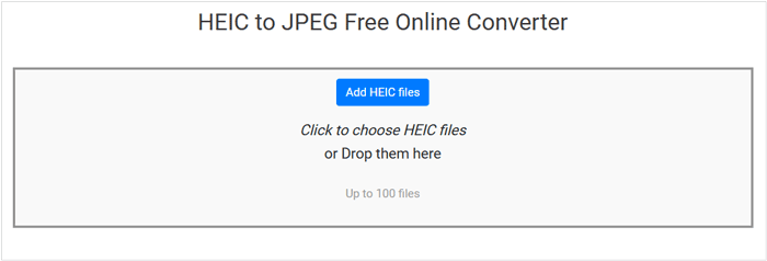 çevrimiçi heic dönüştürücüye erişin
