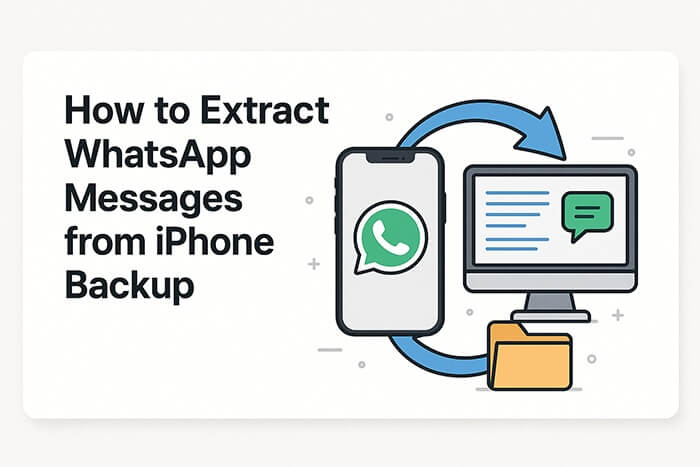 как извлечь сообщения whatsapp из резервной копии iphone