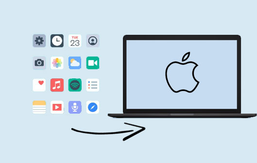 iPhone 앱을 Mac에 동기화