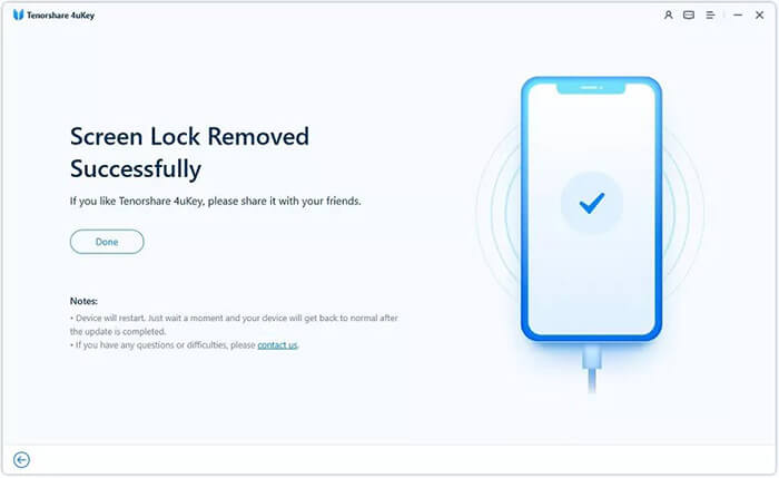 how to unlock iphone using tenorshare 4ukey