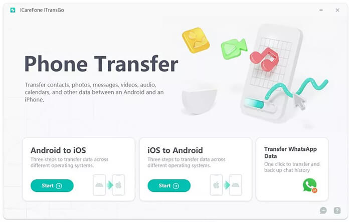 Alternativa de envío a cualquier lugar - tenorshare itransgo