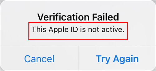 id apple ini tidak aktif
