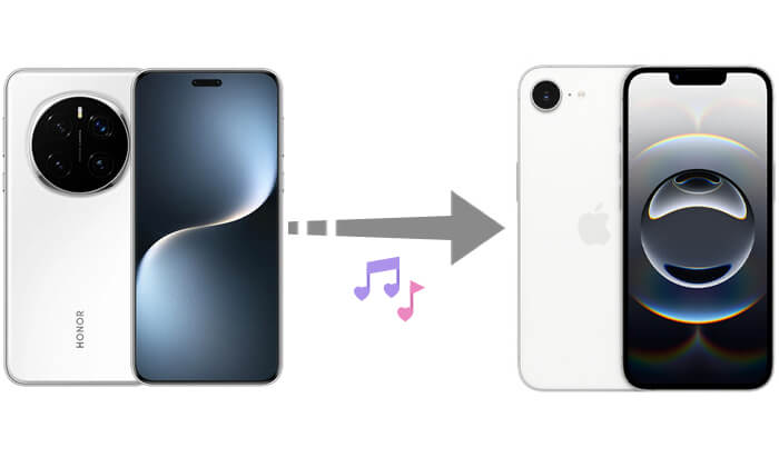 transfer music from honor to iphone