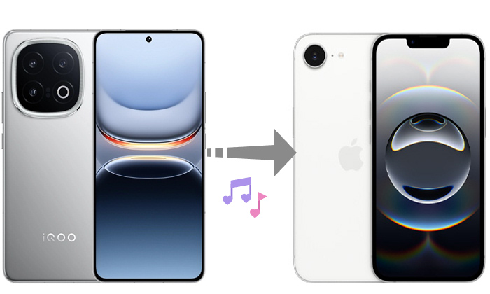 将音乐从 iqoo 传输到 iphone