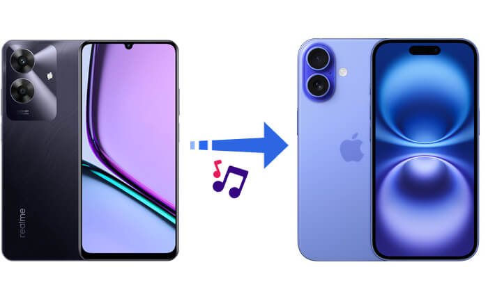 transfer musik dari realme ke iphone