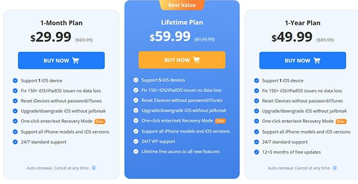 imyfone fixppo basic price