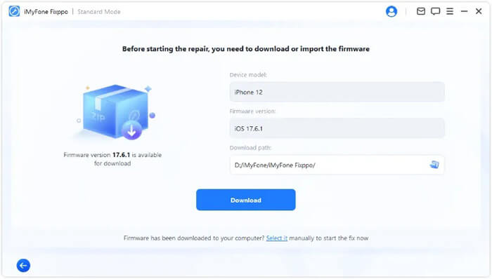 download the firmware