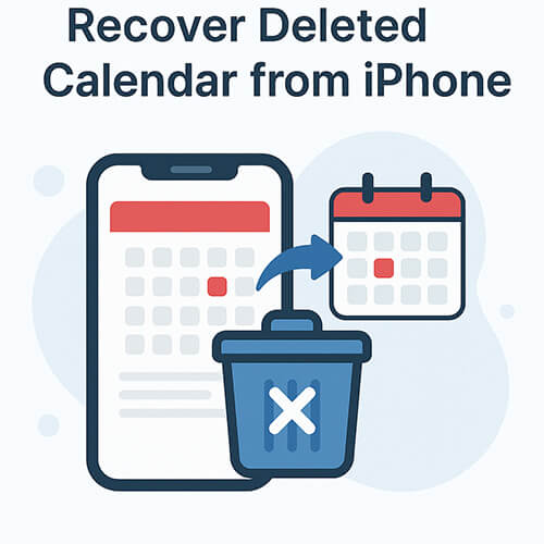 восстановить удаленный календарь с iPhone