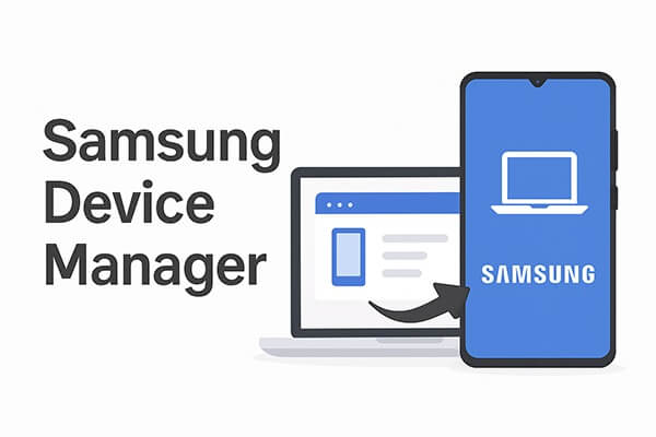 gerenciador de dispositivos Samsung