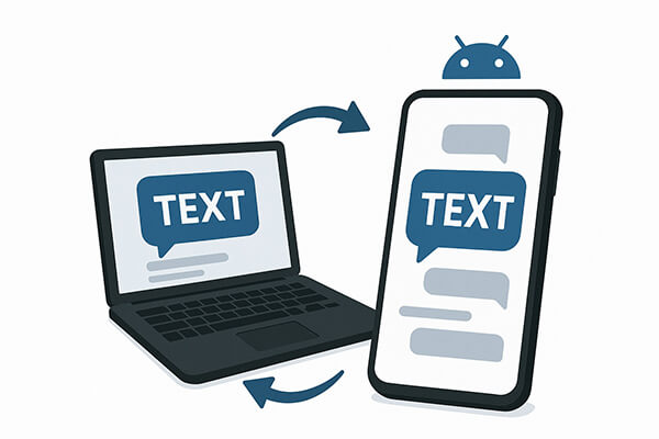 Enviar y recibir mensajes de texto de Android desde la computadora