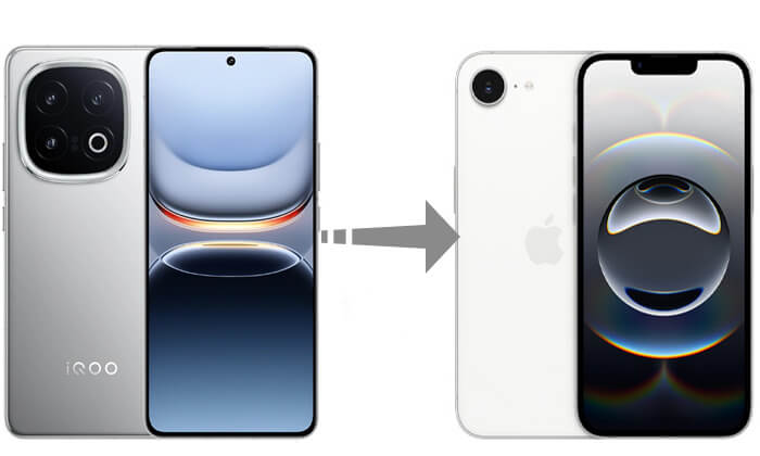 Iqoo'dan iPhone'a veri aktarımı