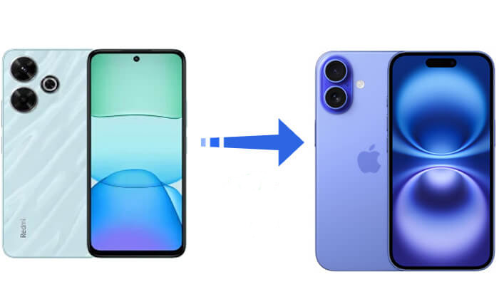 transfer data from redmi to iphone