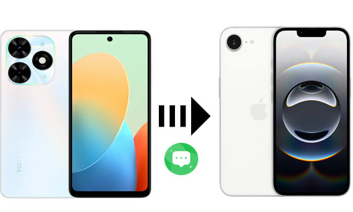 テクノからiPhoneにテキストメッセージを転送する