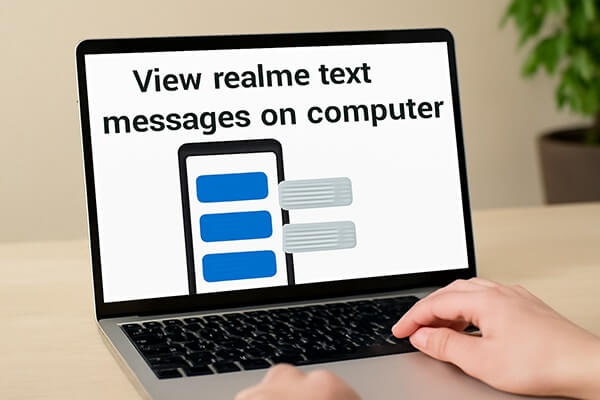 realme metin mesajlarını bilgisayarda görüntüle