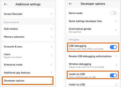 enable usb debugging xiaomi redmi phone