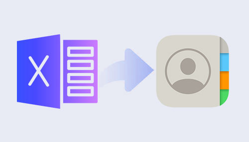 import contacts from excel to iphone