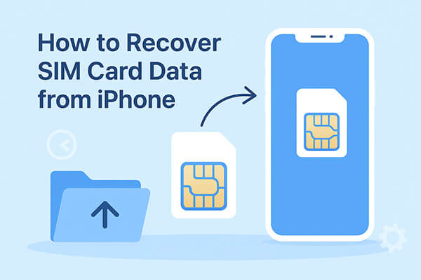 Cómo recuperar datos de la tarjeta SIM del iPhone