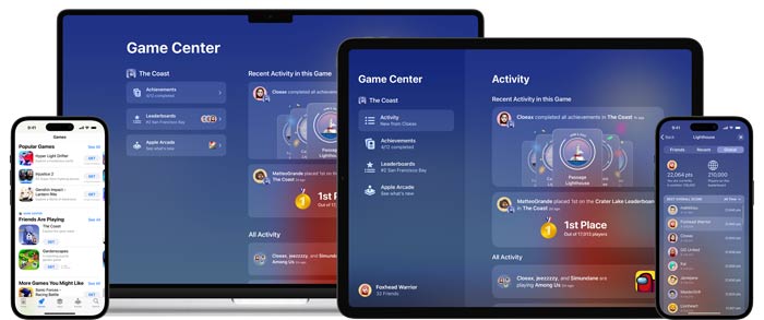 mainkan game ios di mac melalui game center