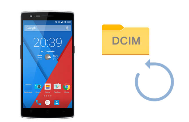 recuperare la cartella dcim eliminata in Android