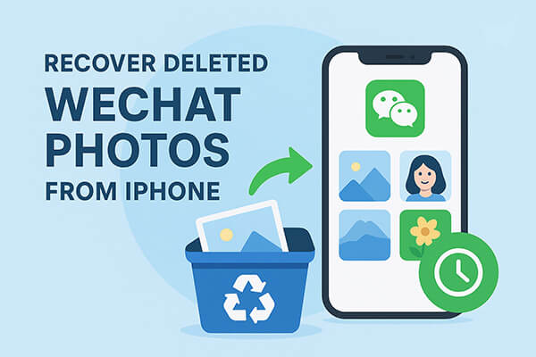 восстановить удаленные фотографии WeChat с iPhone