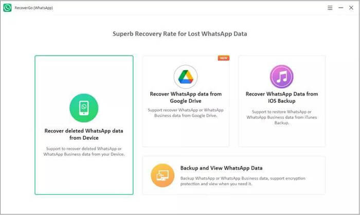 homepage of itoolab recovergo whatsapp
