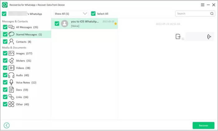how to use itoolab recovergo whatsapp