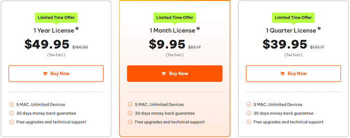 tenorshare phone mirror personal price mac