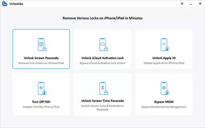 choose unlock screen passcode