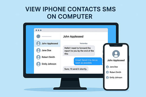 ver contatos/sms do iPhone no computador