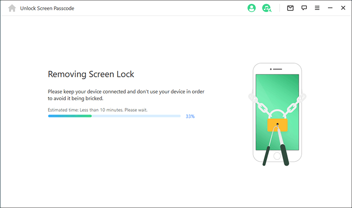 unlock successfully