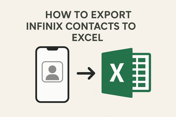 Infinix 연락처를 Excel로 내보내는 방법