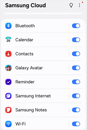 синхронизировать телефон и планшет Samsung с облаком Samsung