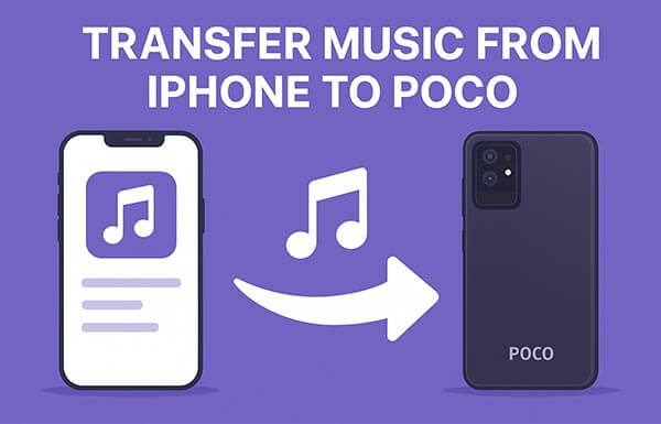 transfer musik dari iphone ke poco