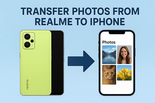 transfer photos from realme to iphone