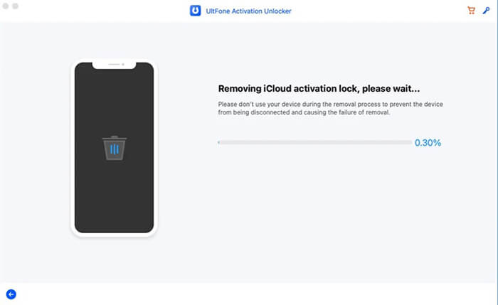 Comienza a eludir el bloqueo de activación de iCloud