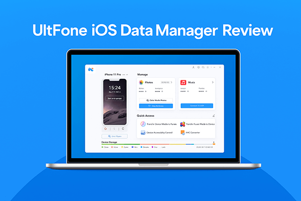 Ultfone iOS Datenmanager-Test