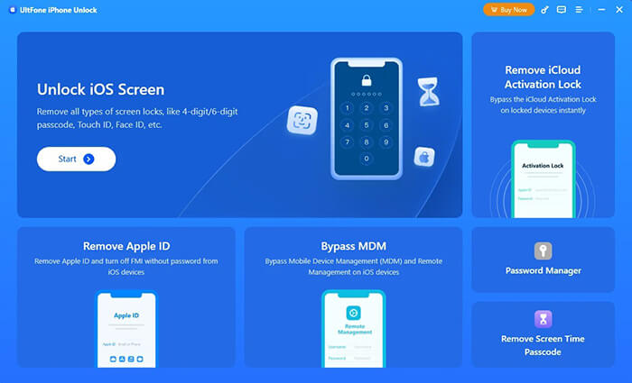 Elija el modo de desbloqueo de pantalla de iOS